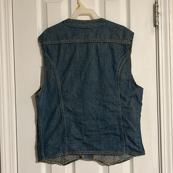 Vintage 1970s Lee Denim Vest - Picture 5 of 7